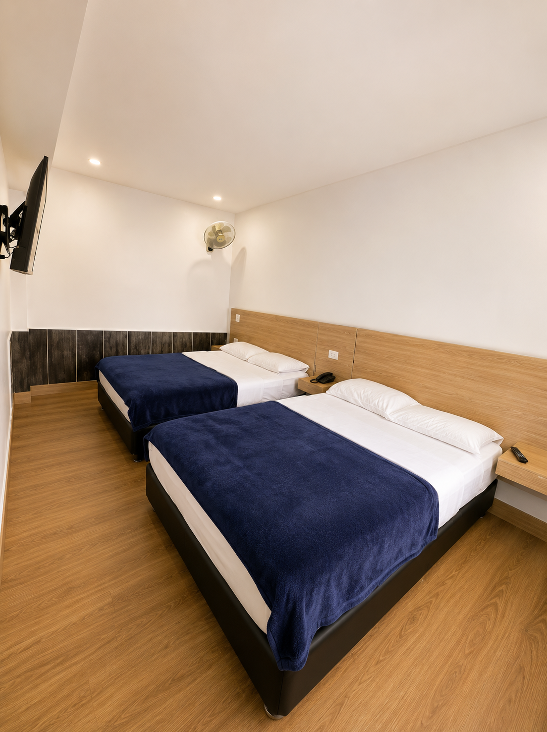 Habitación Triple / Familiar — dos camas